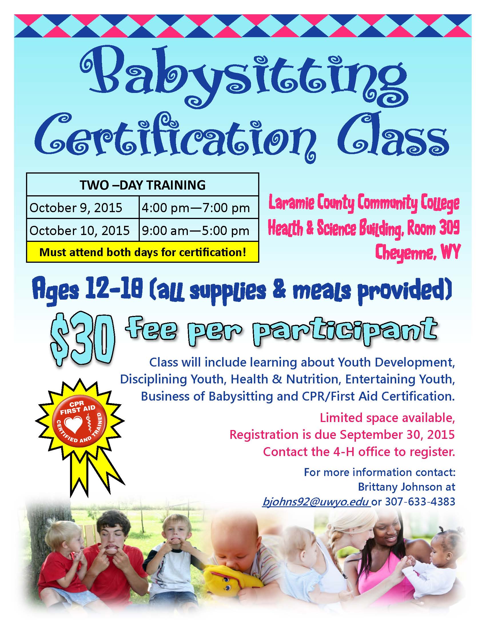 15 10 Babysitting Class Flyer